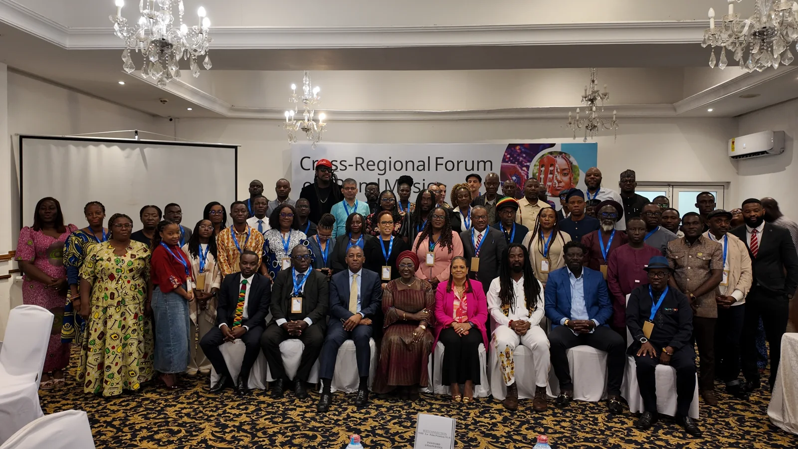 Group photograph of forum participants