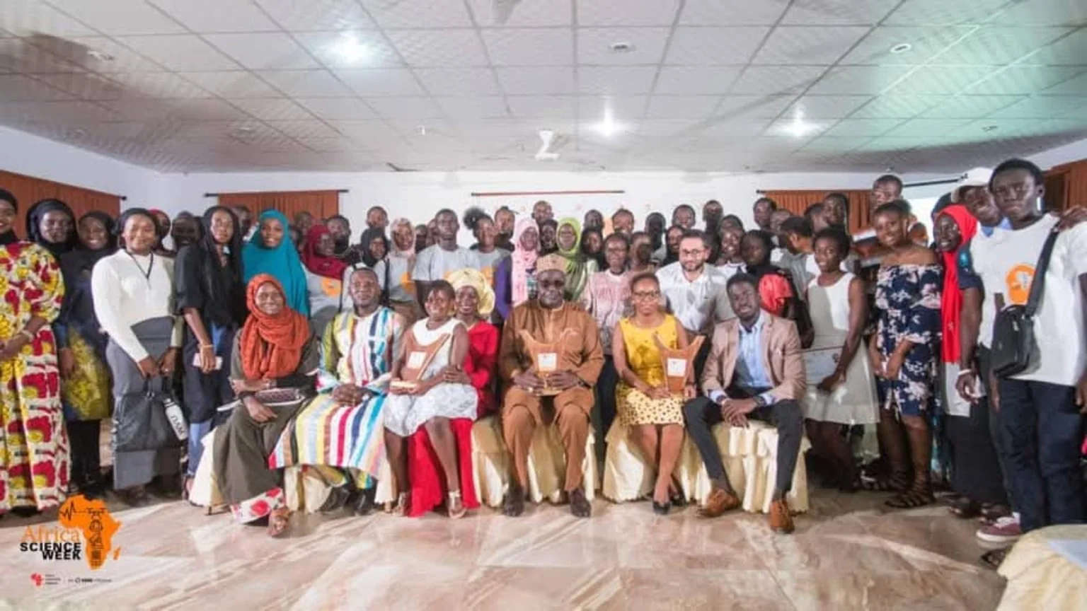 Group photograph of Africa Science Week participants